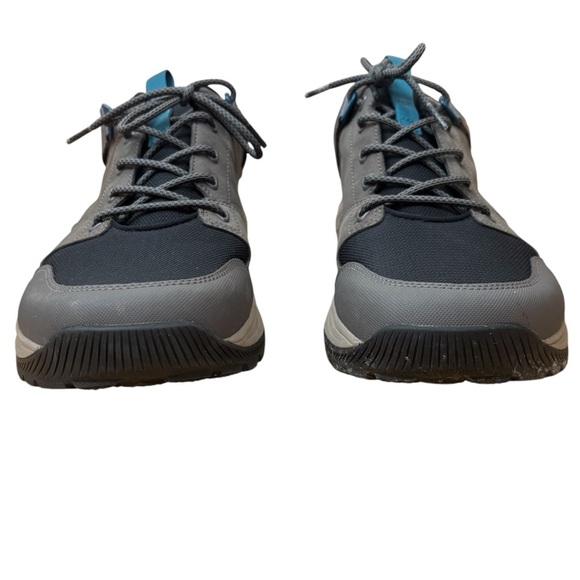 Teva Grandview GTX Low In Gray & Blue Leather Hiking Boots Men’s Sz 11.5 1134094 - Picture 5 of 7